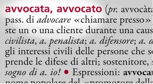 Titoli professionali… maschile o femminile?